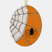 Araignées et ornement en céramique Halloween Web (Droite)