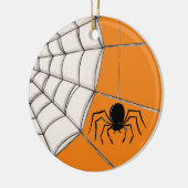 Araignées et ornement en céramique Halloween Web (Gauche)