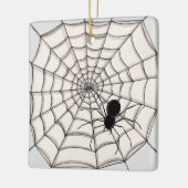 Araignées et ornement en céramique Halloween Web (Gauche)