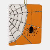 Araignées et ornement en céramique Halloween Web (Droite)