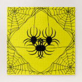 Araignées et puzzle Web, 676 pcs, Jaune (Horizontal)
