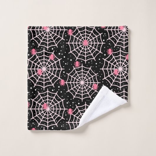 Araignées et sites Web (Gant de toilette)