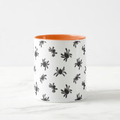Araignées mignonnes Halloween Café Mug (Centre)