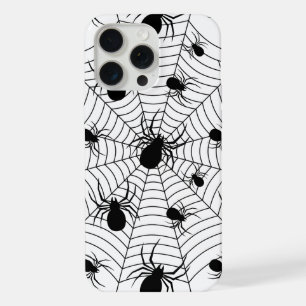 Araignées Noir Blanc toile d'araignée motif Hallow