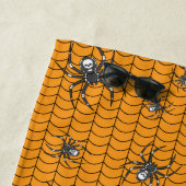 Araignées sur la serviette de plage de Parade (En situation)