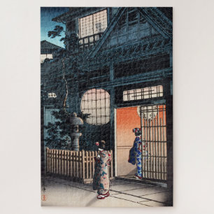 Araki-steeg in Yotsuya door Tsuchiya Koitsu Legpuzzel