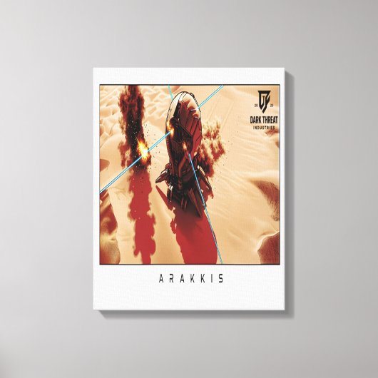 Arakkis Canvas Print (Voorkant)