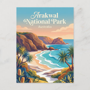 Arakwal Nationaal Park Australië Briefkaart