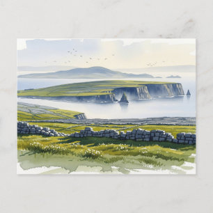 Aran Islands Ierland Reizen Briefkaart
