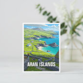 Aran Islands Ierland Reizen Briefkaart (Staand voorkant)
