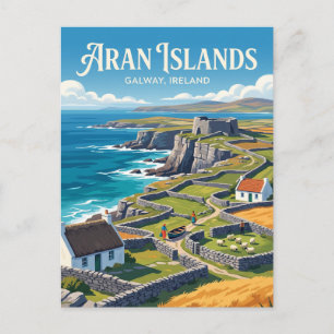 Araneilanden Ierland Briefkaart