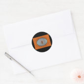 Araneus Orb Weaver Spider Halloween Sticker (Envelop)