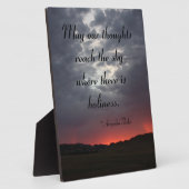 Arapaho Indian Quote Photo Plaque Fotoplaat (Zijkant)