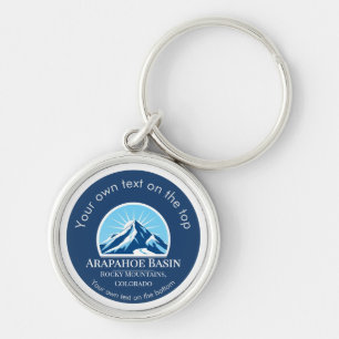 Arapahoe Basin Rocky Mountains Colorado ski Sleutelhanger