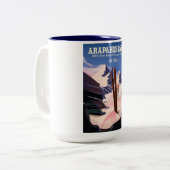 Arapahoe Basin, White River National Forest Ski Tweekleurige Koffiemok (Voorkant links)