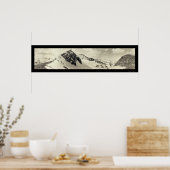 Arapahoe Peaks CO Foto 1921 Poster (Keuken)