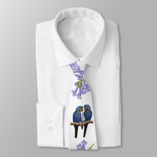 Arara azul e jacarandá stropdas (Gebonden)