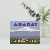 Ararat, Visit Armenia carte postale (Debout devant)