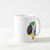 Ararauna Macaw Parrot Mug (Devant droit)