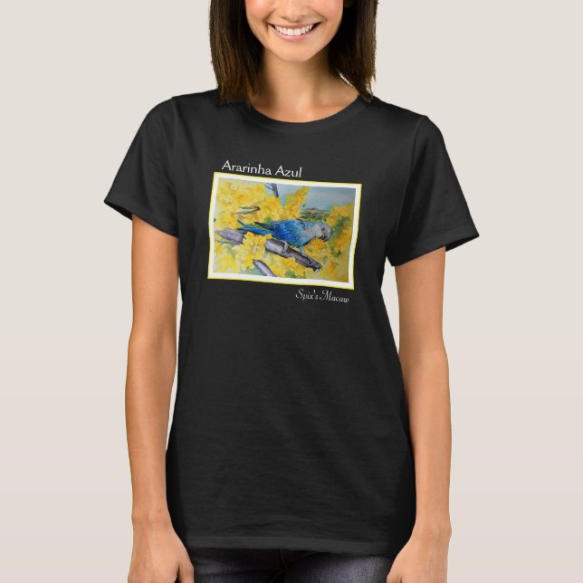 Ararinha Azul - Le T-shirt Macaw de Spix (Devant)