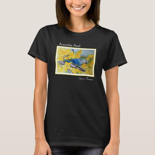 Ararinha Azul - Spix's Macaw T-Shirt (Voorkant)