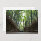 Arashiyama Bamboo Forest, Kyoto Japan Briefkaart (Voorkant / Achterkant)