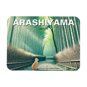 Arashiyama Japan Kyoto bamboe bos Magneet