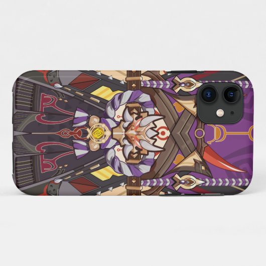Arataki Itto Genshin Impact Case-Mate iPhone Case (Achterkant (horizontaal))