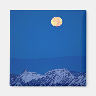 Aravis Mountains   Mont Blanc Range Magneet