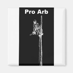 Arb Art Arborist Tree Chinezen Landschap Magneet