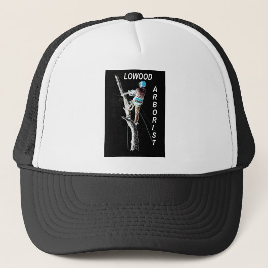 Arb Art Arborist Tree Chinezen Landschap Trucker Pet (Voorkant)