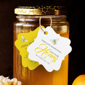 Arbee ronde miel pot jaune étiquette swing