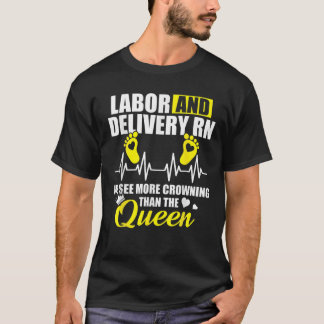 Arbeid en levering van verpleegkundigen t-shirt