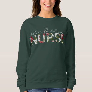 Arbeid en Levering Verpleegkundige Sweatshirt, L e Trui