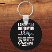 Arbeid en levering Verpleegkundige Vergroting L&D Sleutelhanger (Voorkant)