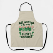 Arbeid & Levering Lucky Charm Nurse Shamrock Schort (Voorkant)