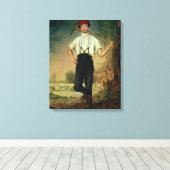 Arbeider, 1848 canvas afdruk (Insitu (Houten vloer))