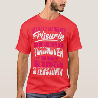 Arbeider of grote kapper t-shirt