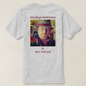 Arbeidsaankondiging/ Pensioenplezier T-shirt (Design achterkant)