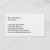 Arbeidsbureau Personeelsdienst Visitekaartje (Achterkant)