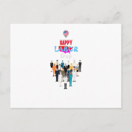 Arbeidsdag Briefkaart