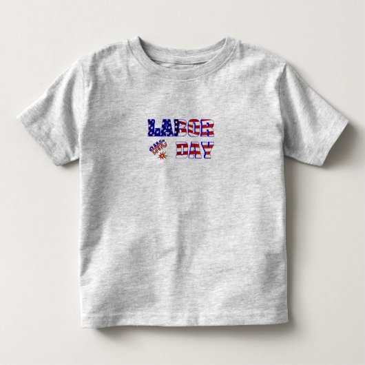 Arbeidsdag - kinder shirts (Voorkant)