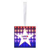 Arbeidsdag Kubus Ornament (Rechts)