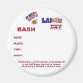 Arbeidsdag - magneet (Voorkant)