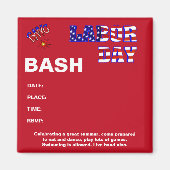 Arbeidsdag - magneet (Voorkant)