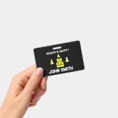 Arbeidsgezondheid en Veiligheid Badge (Handheld)