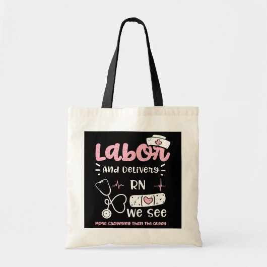 Arbeidskrachten en levering RN we zien meer verbou Tote Bag (Voorkant)