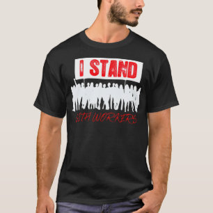 Arbeidsunie van Amerika Pro vakbondsprotesten T-shirt
