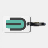 Arberor Logo dubbelzijdig Bagagelabel (Achterkant horizontaal)