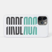 Arberor merk minimalistische iPhone / iPad Case (Achterkant (horizontaal))